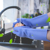 Reusable Silicone Dishwashing Scrubber Gloves
